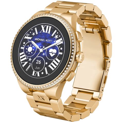 zwarte michael kors horloge|michael kors horloge smartwatch.